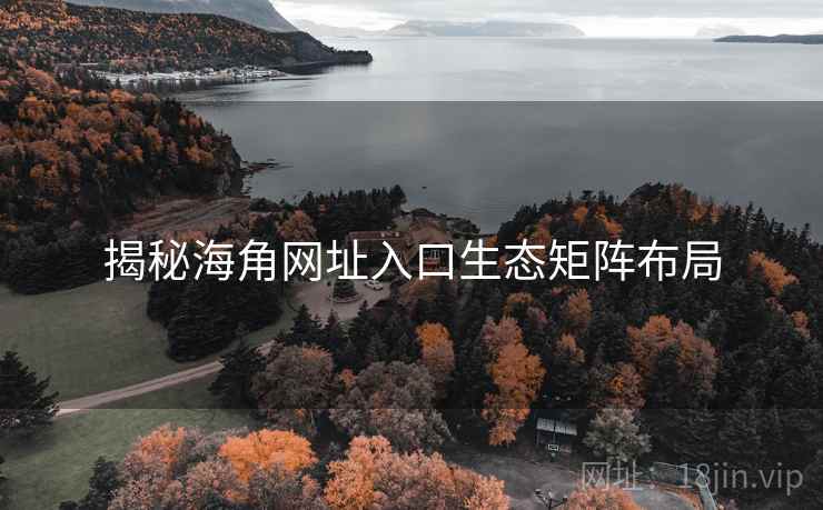 揭秘海角网址入口生态矩阵布局