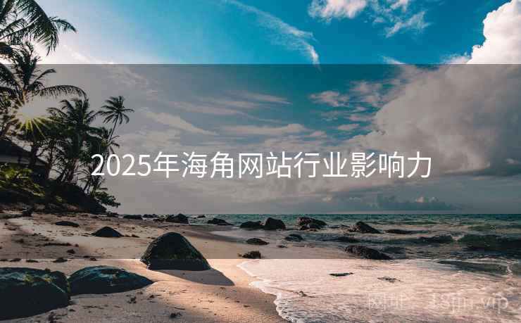 2025年海角网站行业影响力